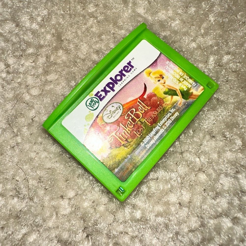 Leapfrog leap pad explorer game tinkerbell and the lost treasure